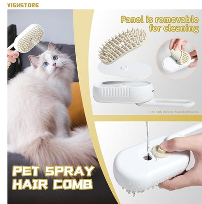 Steam Brush for Pets